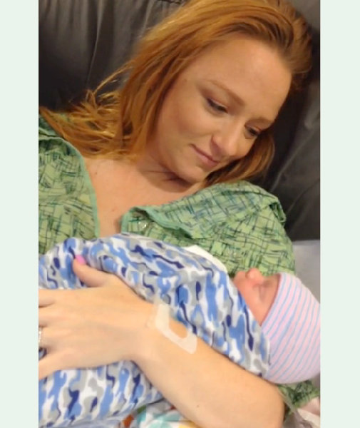 Maci Bookout baby Maverick