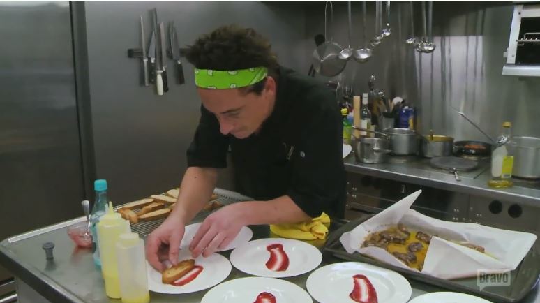 Ben-Robinson-Green-Headband-Cooking-Below-Deck