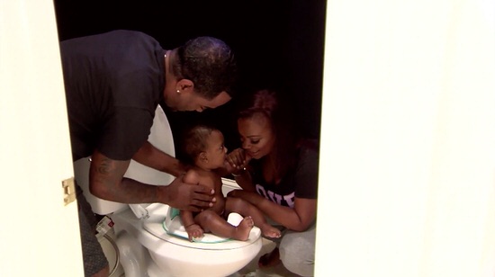 Kandi and Todd potty train Ace