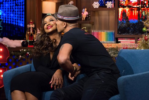 WATCH WHAT HAPPENS LIVE -- Episode 13202 -- Pictured: (l-r) Phaedra Parks, Shemar Moore -- (Photo by: Charles Sykes/Bravo) WATCH WHAT HAPPENS LIVE -- Episode 13202 -- Pictured: (l-r) Phaedra Parks, Shemar Moore -- (Photo by: Charles Sykes/Bravo)
