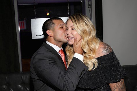 NEW YORK, NY - OCTOBER 12: Javi Marroquin and Kailyn Lowry attend the exclusive premiere party for Marriage Boot Camp Reality Stars Season 9 hosted by WE tv on October 12, 2017 in New York City. (Photo by Bennett Raglin/Getty Images for WE tv)