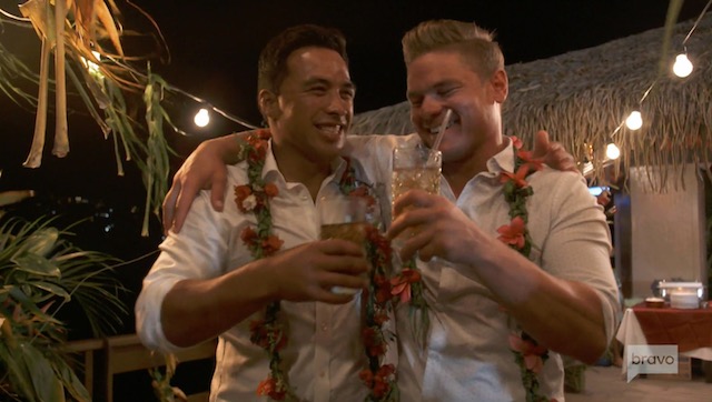 Below Deck - Aston Pineaar and Ross Inia