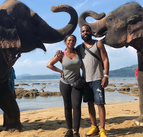 Kandi Burruss Todd Tucker Thailand