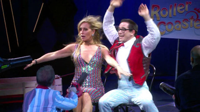 Sonja Morgan at the circus