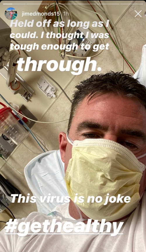 Jim Edmonds Coronavirus Testing