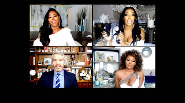 Real Housewives Of Atlanta Porsha Williams Andy Cohen Kenya Moore Cynthia Bailey