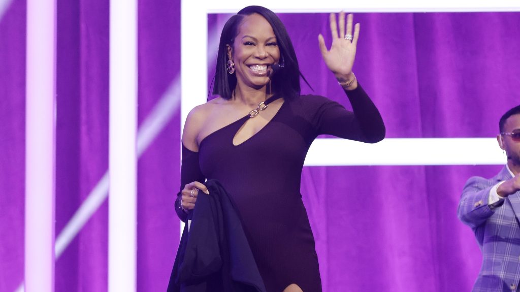 Sanya Richards-Ross at BravoCon 2023 in Las Vegas