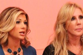 Alexis Bellino and Vicki Gunvalson of The Real Housewives of Orange County