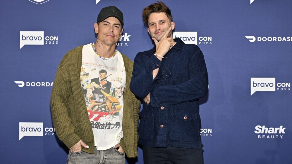 Tom Sandoval and Tom Schwartz at BravoCon 2023