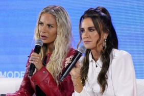 Dorit Kemsley and Kyle Richards at BravoCon 2022