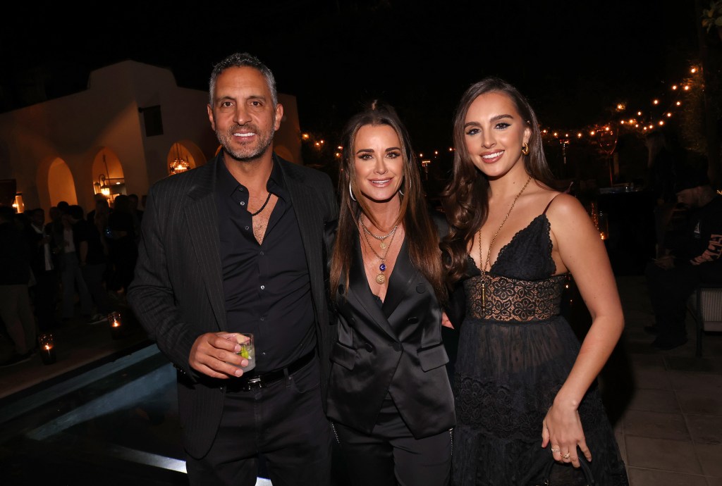 Mauricio Umansky, Kyle Richards and Alexia Umansky