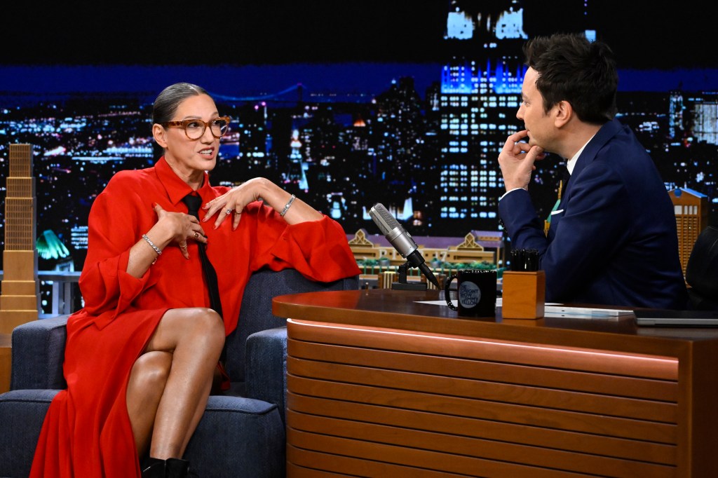 Jenna Lyons on The Tonight Show Starring Jimmy Fallon