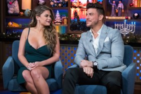 Brittany Cartwright and Jax Taylor on WWHL with Andy Cohen