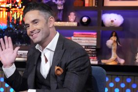 Jesse Lally on WWHL with Andy Cohen