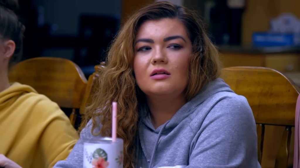 Amber Portwood in an episode of Teen Mom