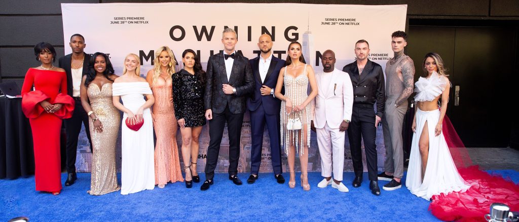 The Owning Manhattan cast walked the red carpet at the Netflix premiere