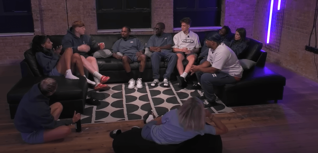 The cast of Sidemen reality show Inside