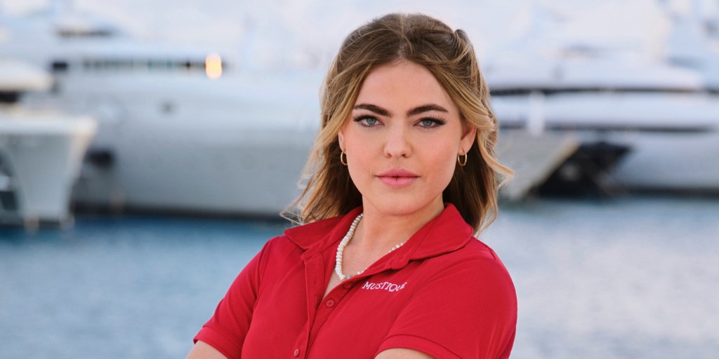 Interior crewmember Bri fighting battles on Below Deck Med Season 9.