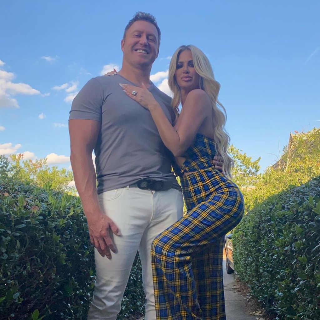 Kroy Biermann and Kim Zolciak in happier times.