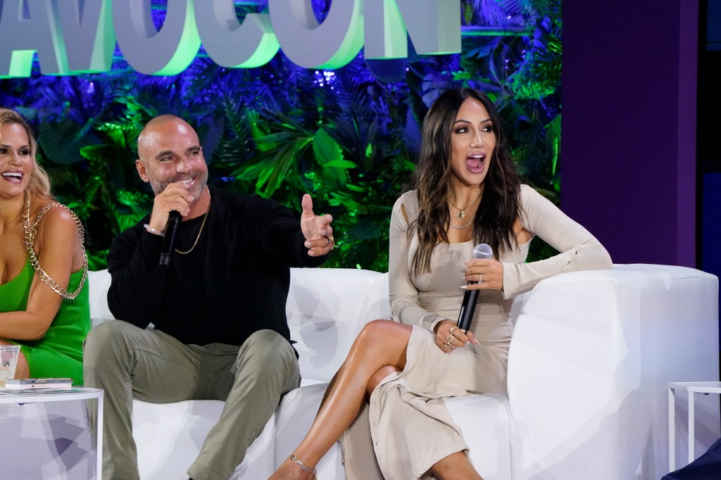 RHONJ's Joe and Melissa Gorga at BravoCon 2023.