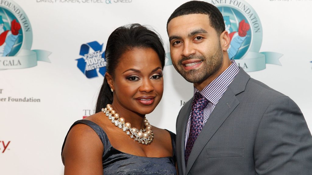 RHOA alum Phaedra Parks with recently arrested ex-husband Apollo Nida.