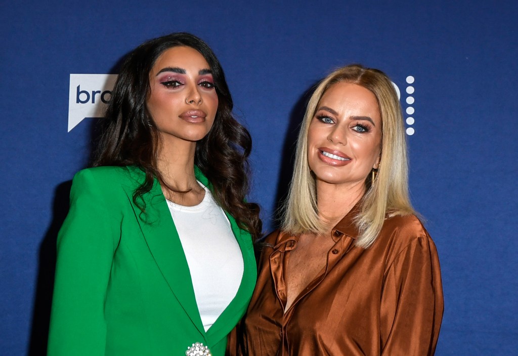 Sara Al Madani and Caroline Stanbury, who are featured in the RHODubai Season 2, Episode 6 preview