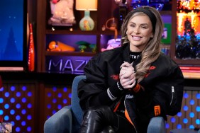 Lala Kent applauding herself on WWHL.