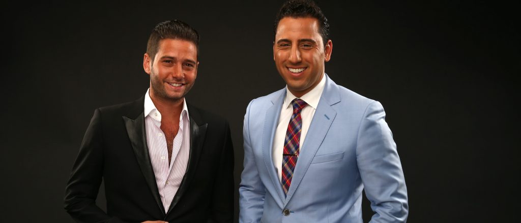 Josh Flagg and Josh Altman, stars of Million Dollar Listing Los Angeles.