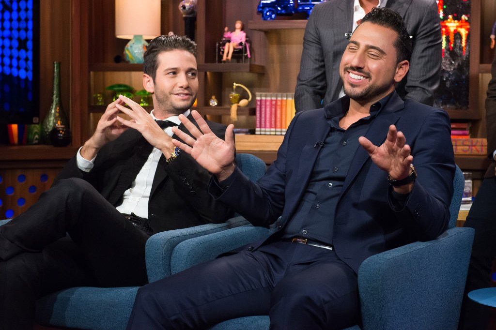 Josh Flagg and Josh Altman on WWHL.