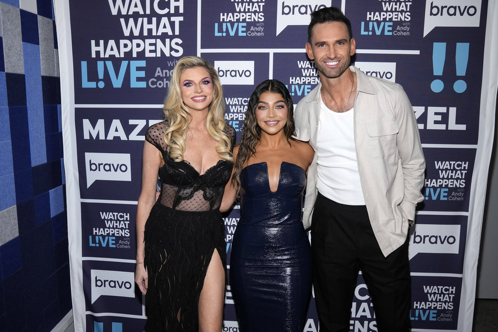 Trishelle Canatella, Gia Giudice, and Carl Radke on WWHL.