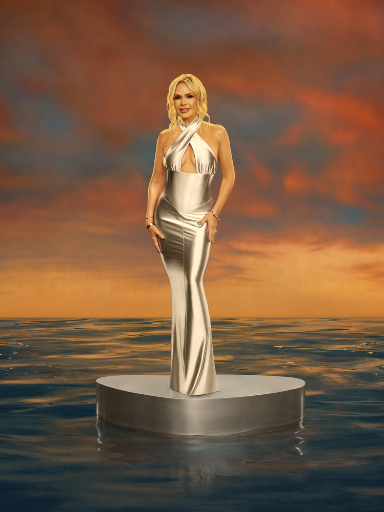 Tamra Judge in a promo shoot for Real Housewives of Orange County Season 18.