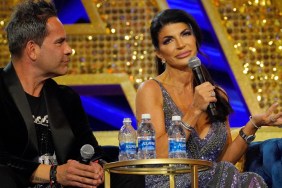 Luis Ruelas and Teresa Giudice at BravoCon 2023.