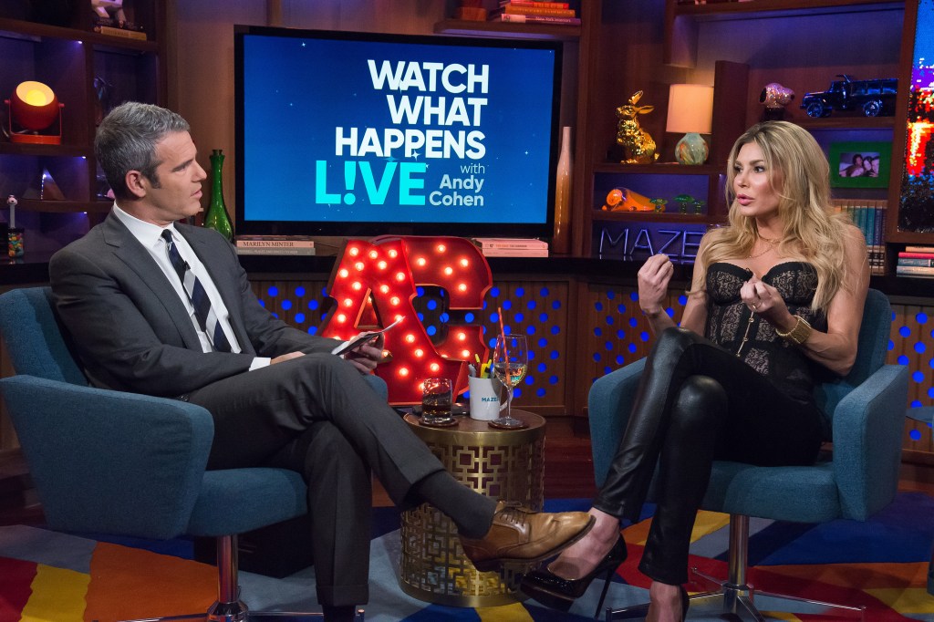 Andy Cohen and Brandi Glanville on Watch What Happens Live