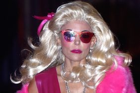 Bethenny Frankel dressed as Barbie.