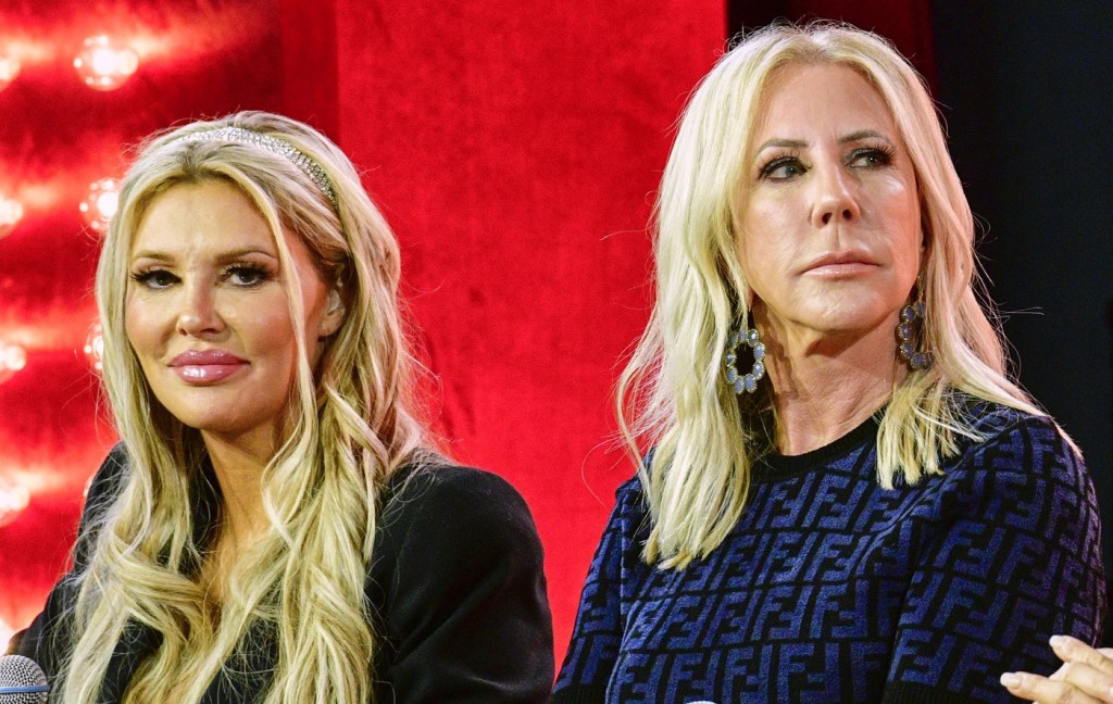 Brandi Glanville and Vicki Gunvalson, two of Bravo's biggest mouths.