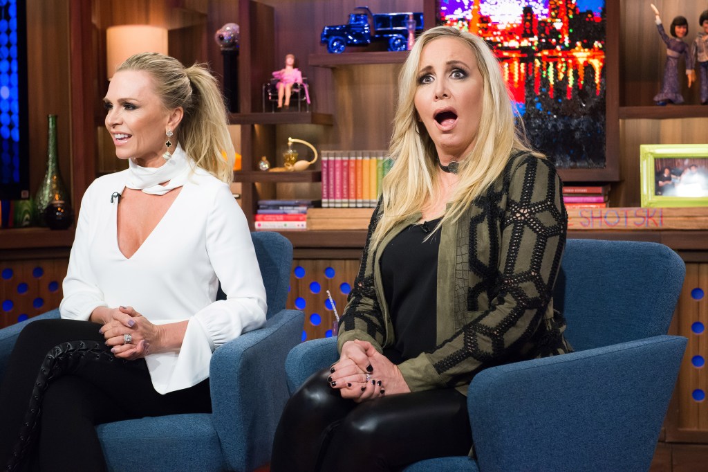 Tamra Judge looking great alongside Shannon Beador on WWHL.