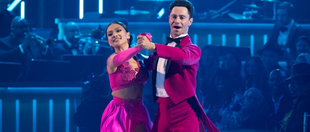 Jenn Tran and Sasha Farber on DWTS