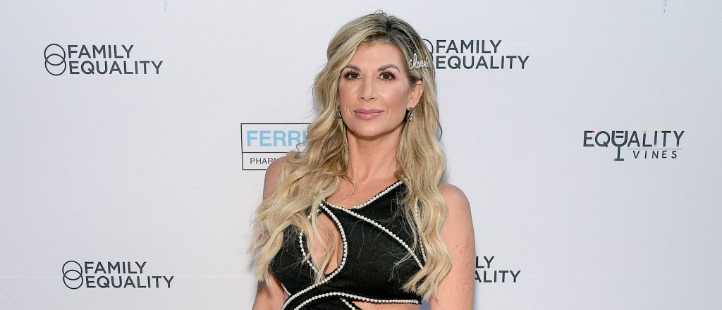 RHOC star Alexis Bellino at an equality event.