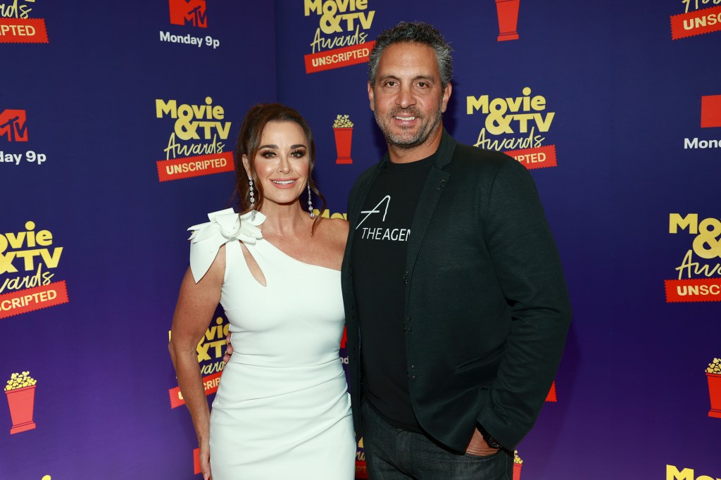 Kyle Richards and Mauricio Umansky before the split.