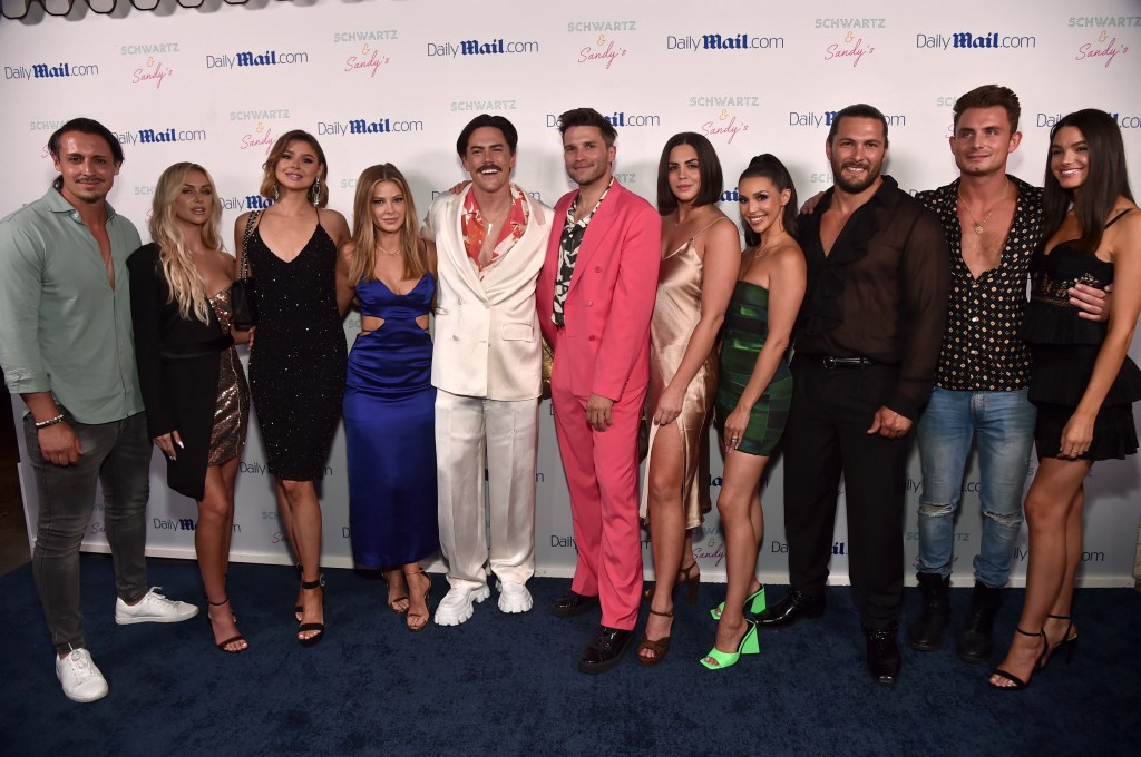 Cast of Vanderpump Rules at an event. 