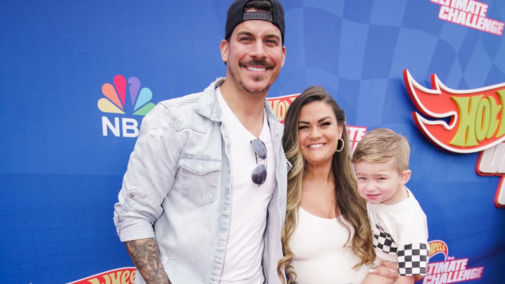 Jax Taylor and Brittany Cartwright with their son Cruz.