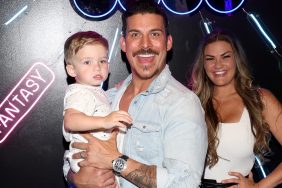 Jax Taylor and Brittany Cartwright with their son.