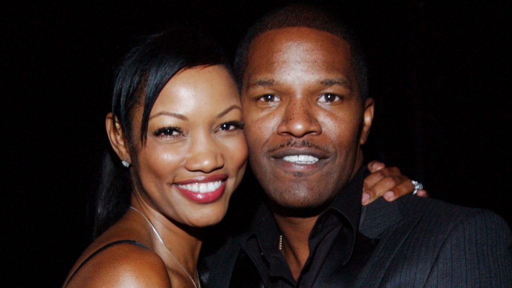 Garcelle Beauvais and Jamie Foxx.