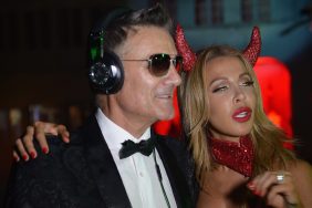 Real Housewives of Miami's Lisa Hochstein celebrating Halloween.