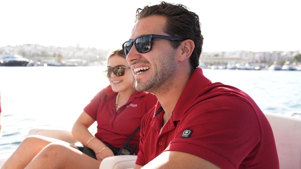 Below Deck Med Joe Bradley and Bri Muller