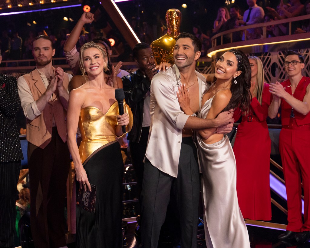 Joey Graziadei and Jenna Johnson on Oscars Night on Dancing with the Stars Season 33