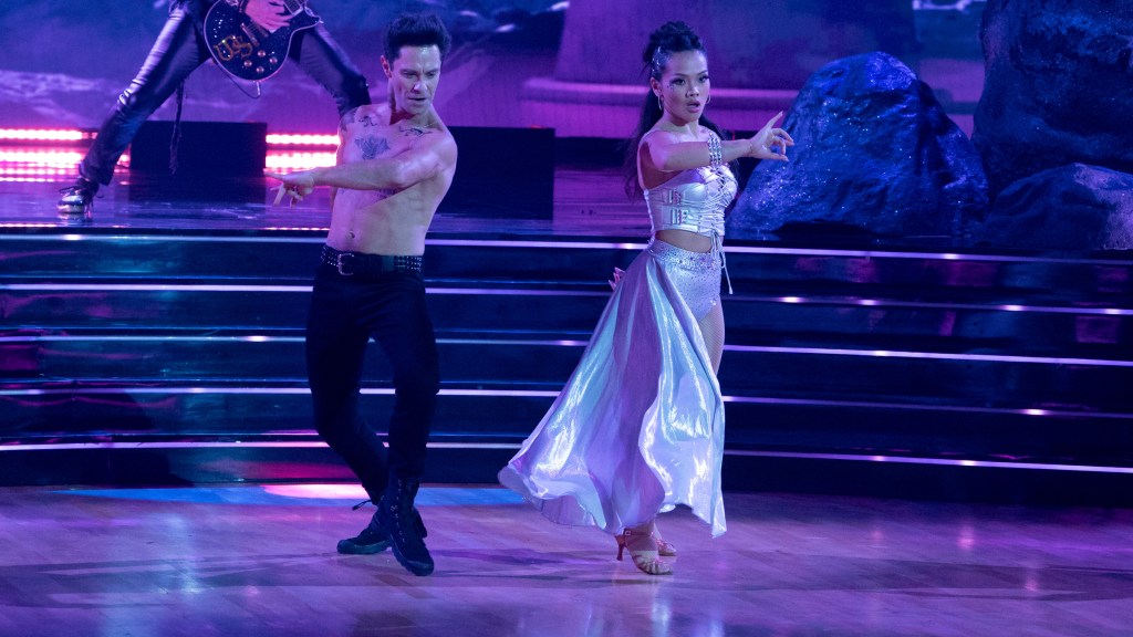 Jenn Tran on Dancing with the Stars.