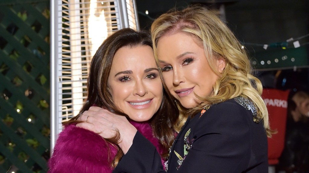 Kathy Hilton and Kyle Richards RHOBH