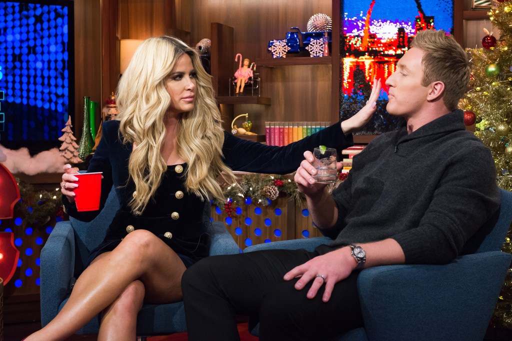 Kim Zolciak and Kroy Biermann on WWHL 