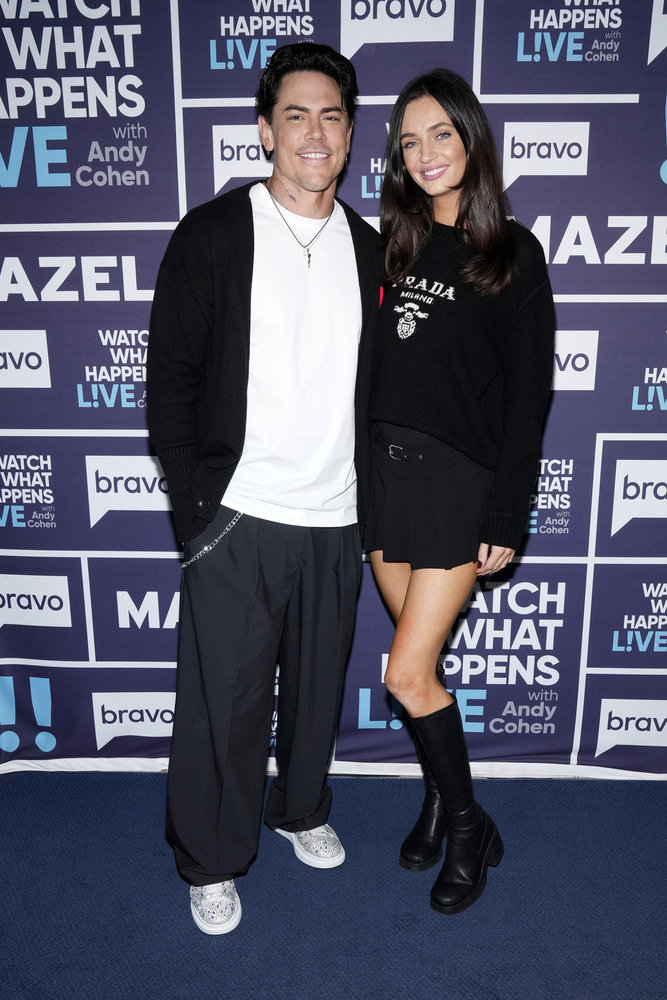 Tom Sandoval and Victoria Lee Robinson at Watch What Happens Live